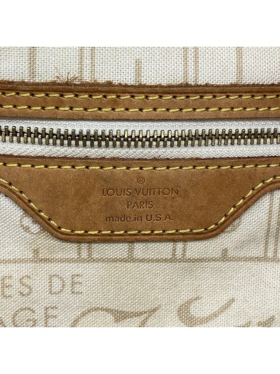 Louis Vuitton Neverfull PM in Damier Azur (VI1140) - Purse  Louis Vuitton Tote Damier Azur Neverfull PM White